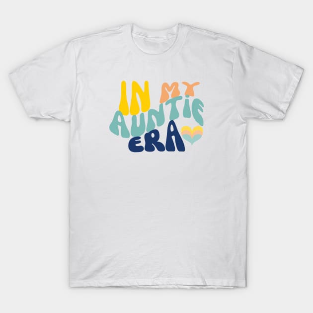 In my Auntie era, colorful retro graphic T-Shirt by Doodlehive 